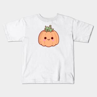 Kawaii Autumn Squash Kids T-Shirt